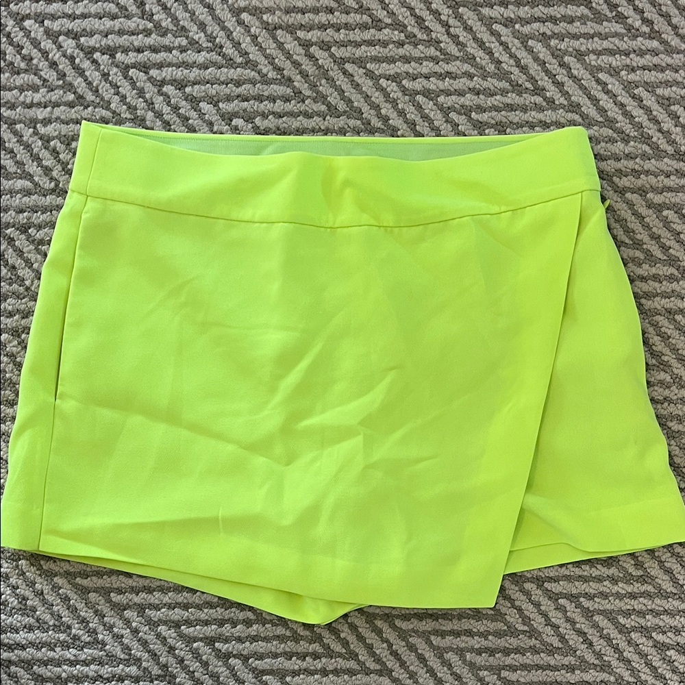 J. Crew Neon Yellow Women's Skort